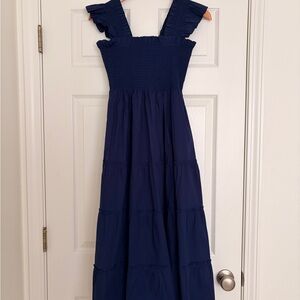 Hill House Navy Blue Nap Dress XS NWOT